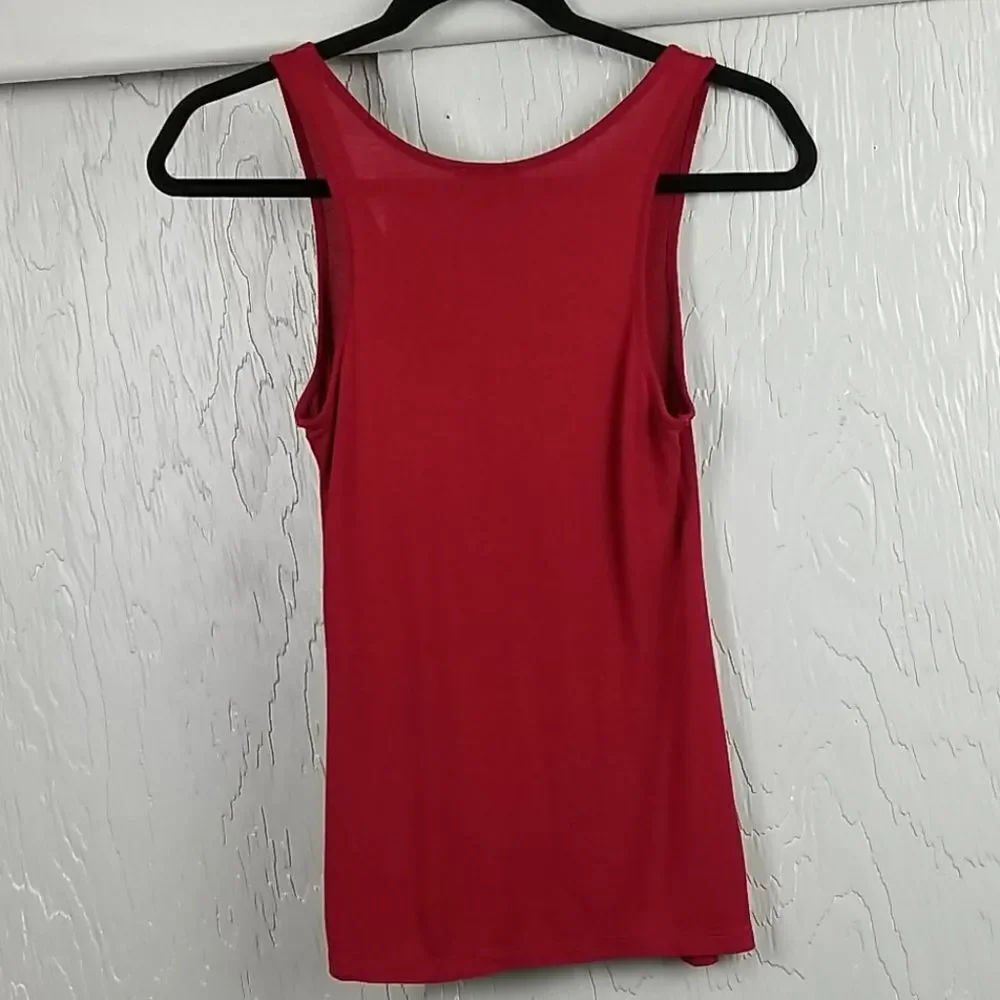 🖤5/$20🖤 EXPRESS.. red ruffled tank - Picture 5 of 10